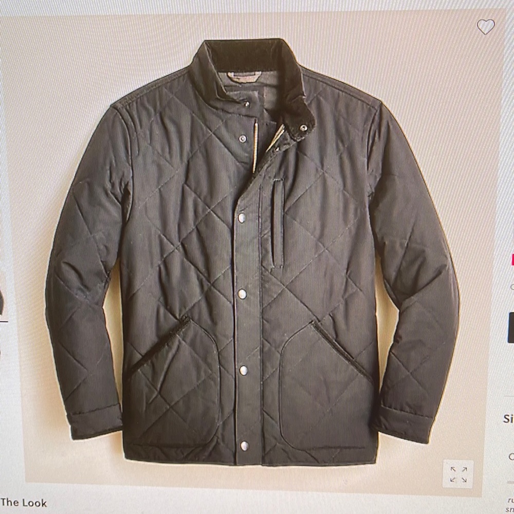 J.Crew Sussex quilted jacket